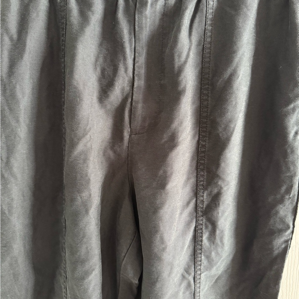 Madewell Charcoal Large Pants wide leg - Picture 3 of 4